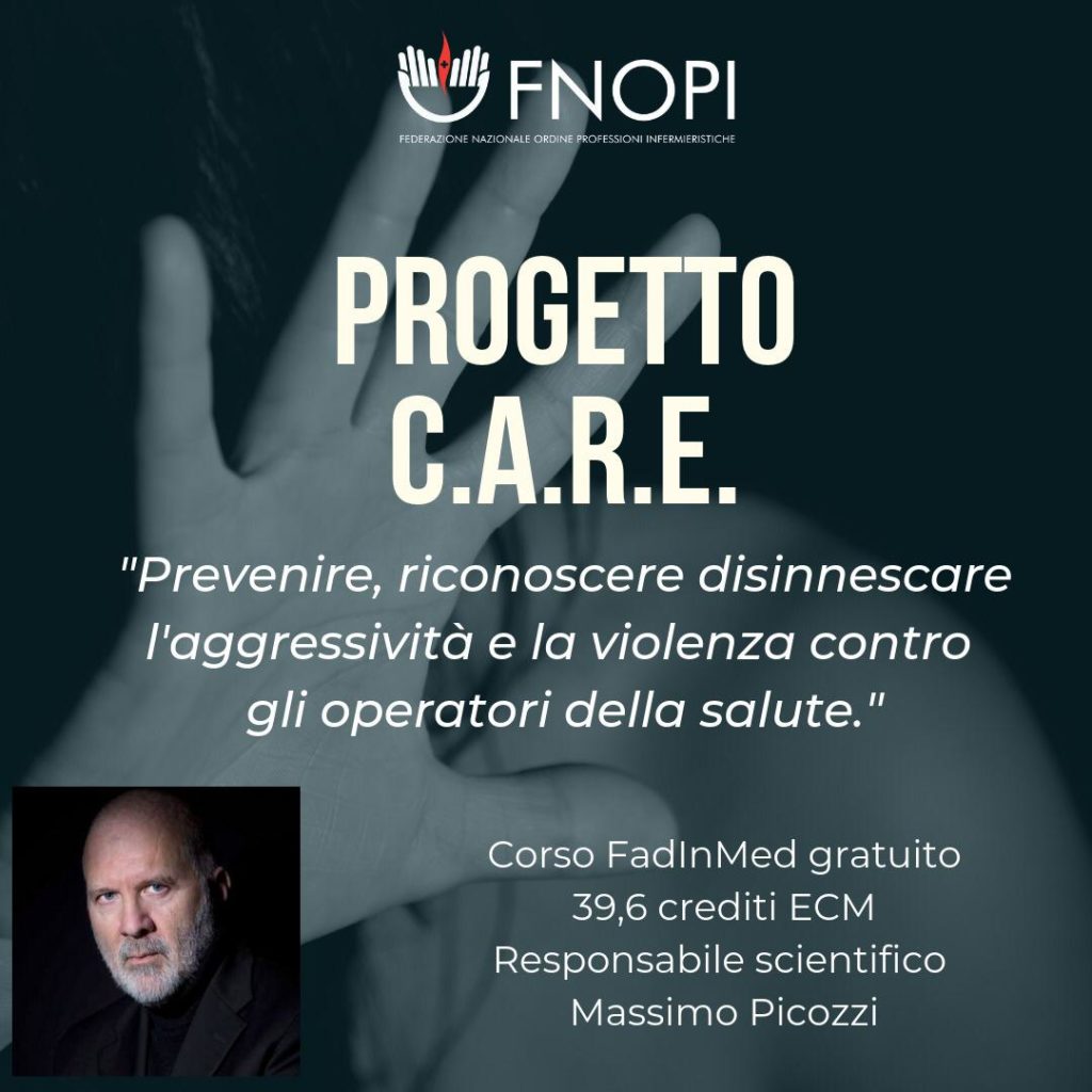 Progetto C.A.R.E.- Corso FAD gratuito da 39,6 crediti ecm