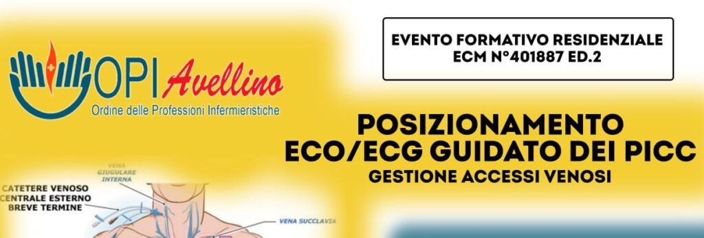 Posizionamento ECO/ECG guidato dei PICC 6 dicembre 2023 II Edizione